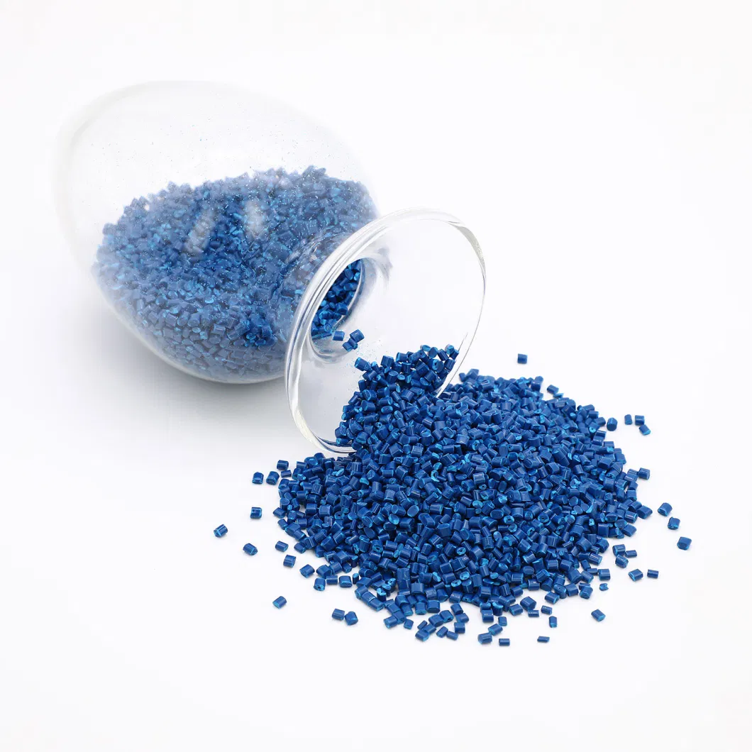 High Quality Masterbatch Factory HDPE Plastic Dyestuff Blue Color Masterbatch for Plastic Pipe